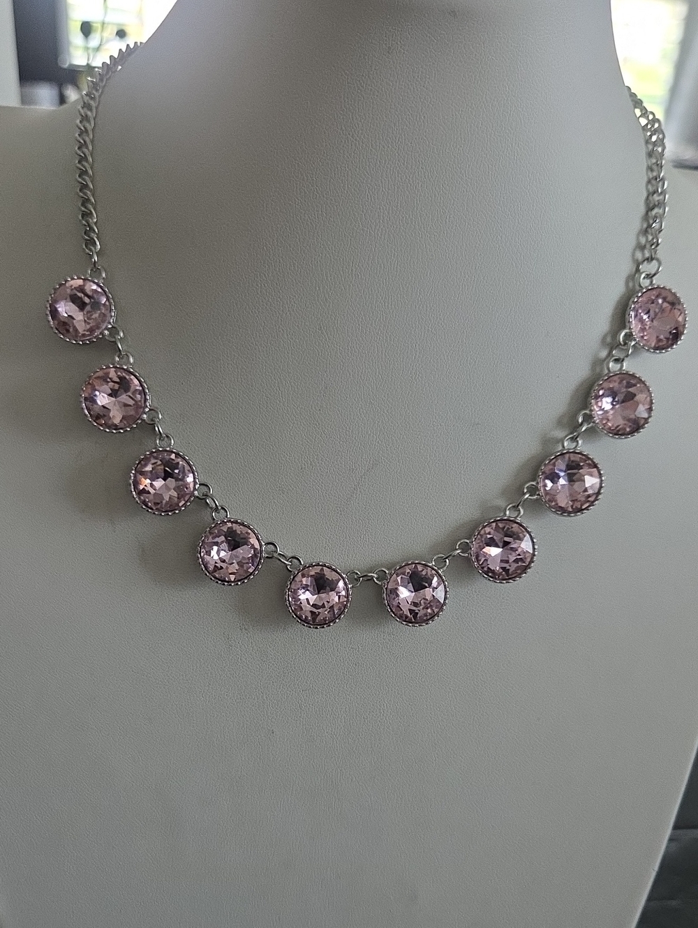 Paparazzi Pink Gem Necklace NWT